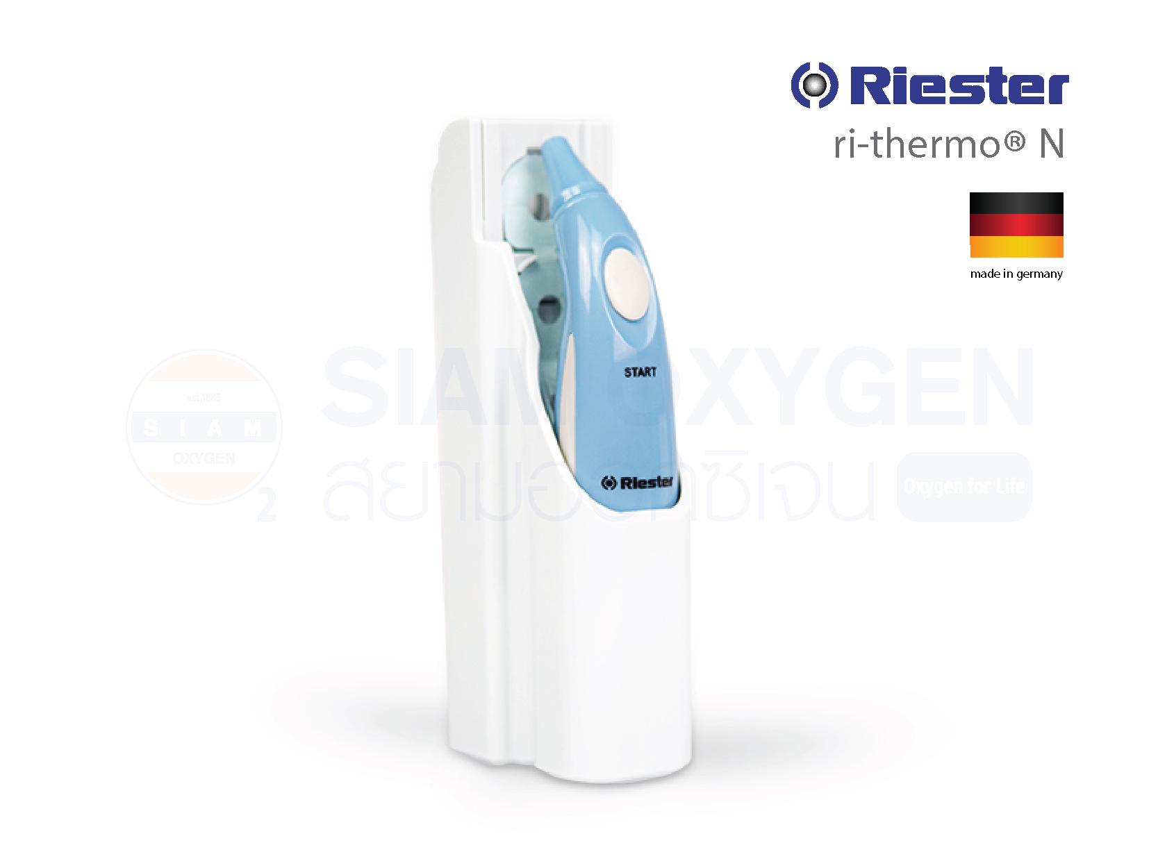 เครื่องวัดอุณหภูมิร่างกายอินฟราเรด รุ่น ri-thermo N