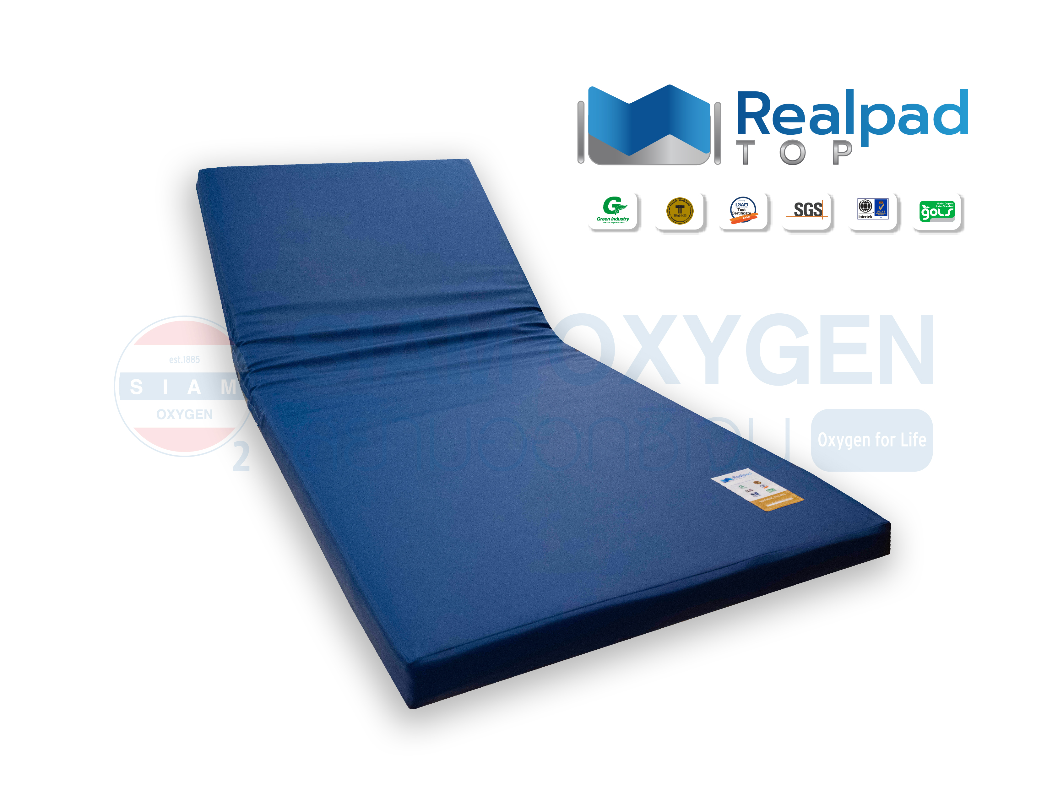 ที่นอนยางพารา รุ่น Realpad Top