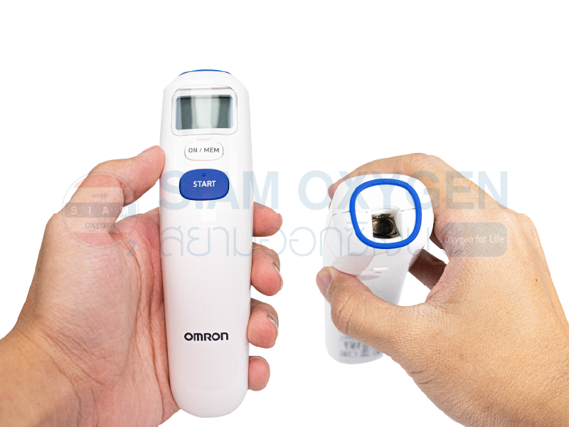 เครื่องวัดอุณหภูมิร่างกายอินฟราเรด OMRON รุ่น MC-720