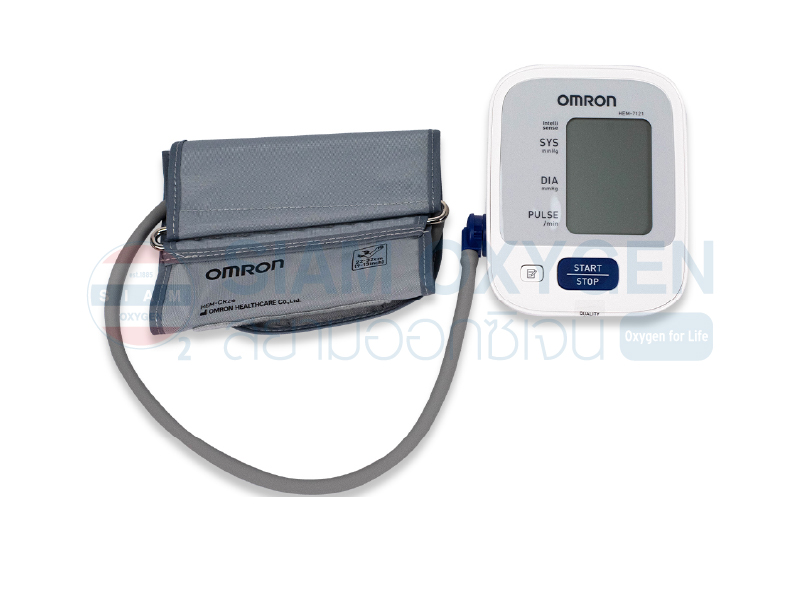 เครื่องวัดความดันโลหิตอัตโนมัติ Omron รุ่น HEM-7121