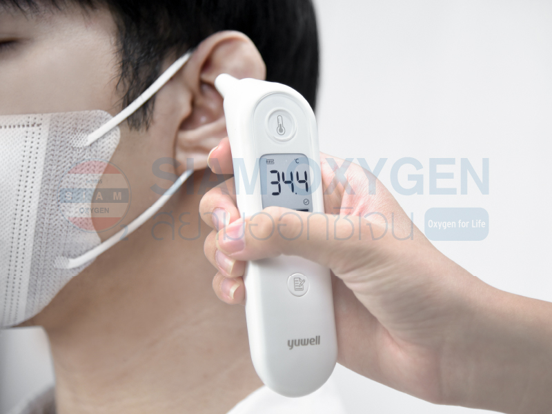 เครื่องวัดอุณหภูมิร่างกายอินฟราเรด Yuwell รุ่น YHT101