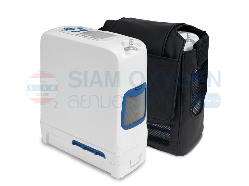 เครื่องผลิตออกซิเจน พกพา Inogen Rove 6 - แบรนด์อเมริกา (สามารถใช้งานบนเครื่องบินได้) - รับประกันนาน 3 ปี