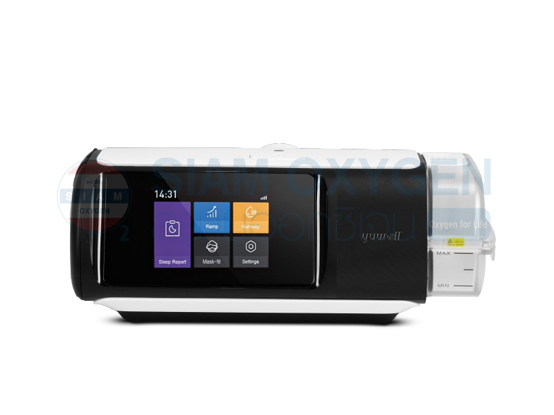 เครื่องช่วยหายใจชนิดแรงดันบวกต่อเนื่อง แบบปรับแรงดันอัตโนมัติ (Auto CPAP) Yuwell รุ่น YH-680B