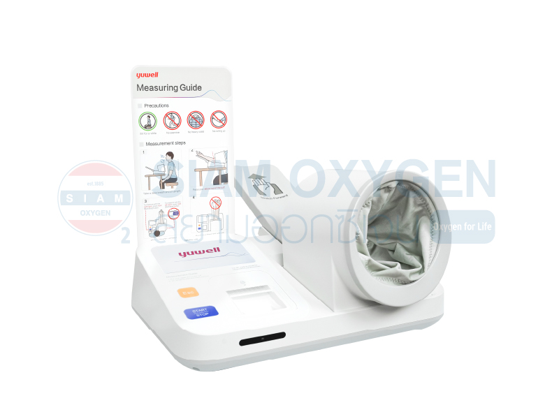 เครื่องวัดความดันแบบสอดแขน ชนิดอัตโนมัติ Yuwell รุ่น YE992