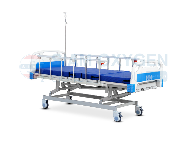 เตียงผู้ป่วย 3 ฟังก์ชัน แบบมือหมุน Huaren รุ่น HR-S06