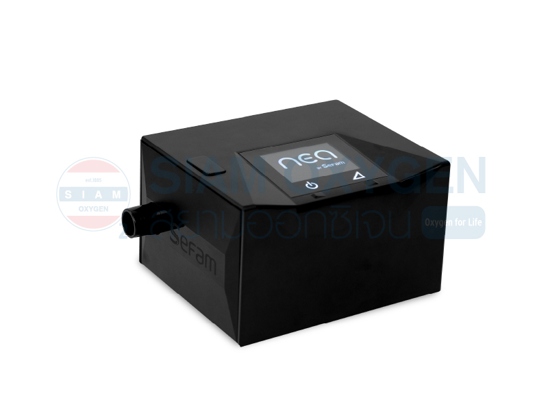 เครื่องช่วยหายใจ แบรนด์ฝรั่งเศส ยี่ห้อ Sefam รุ่น Nea Auto CPAP