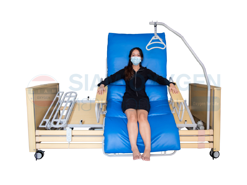 เตียงผู้ป่วยไฟฟ้า แบบพิเศษ หมุนข้างได้ รุ่น Turnaround Electric Bed A-039